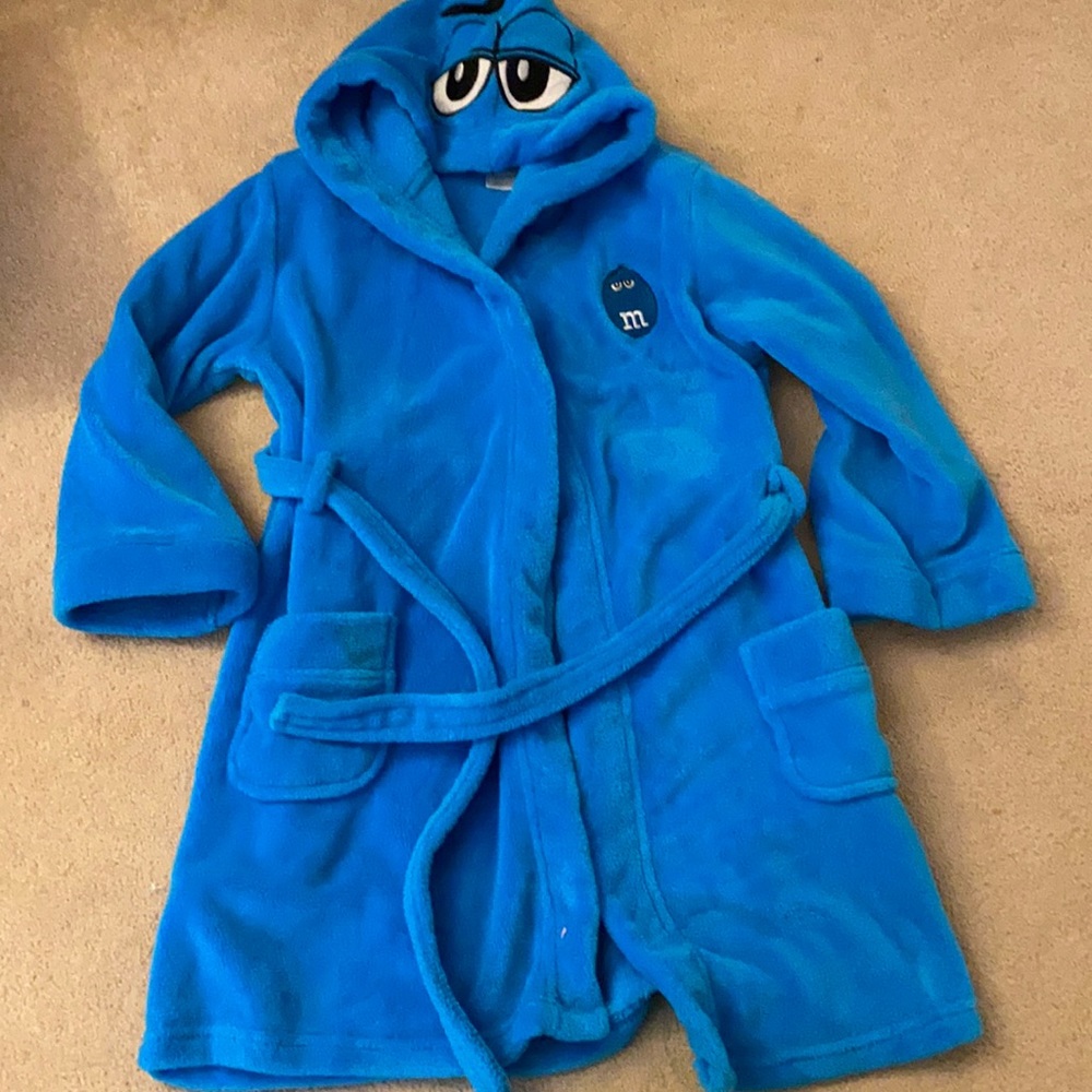 Kids m&m robe from NYC store